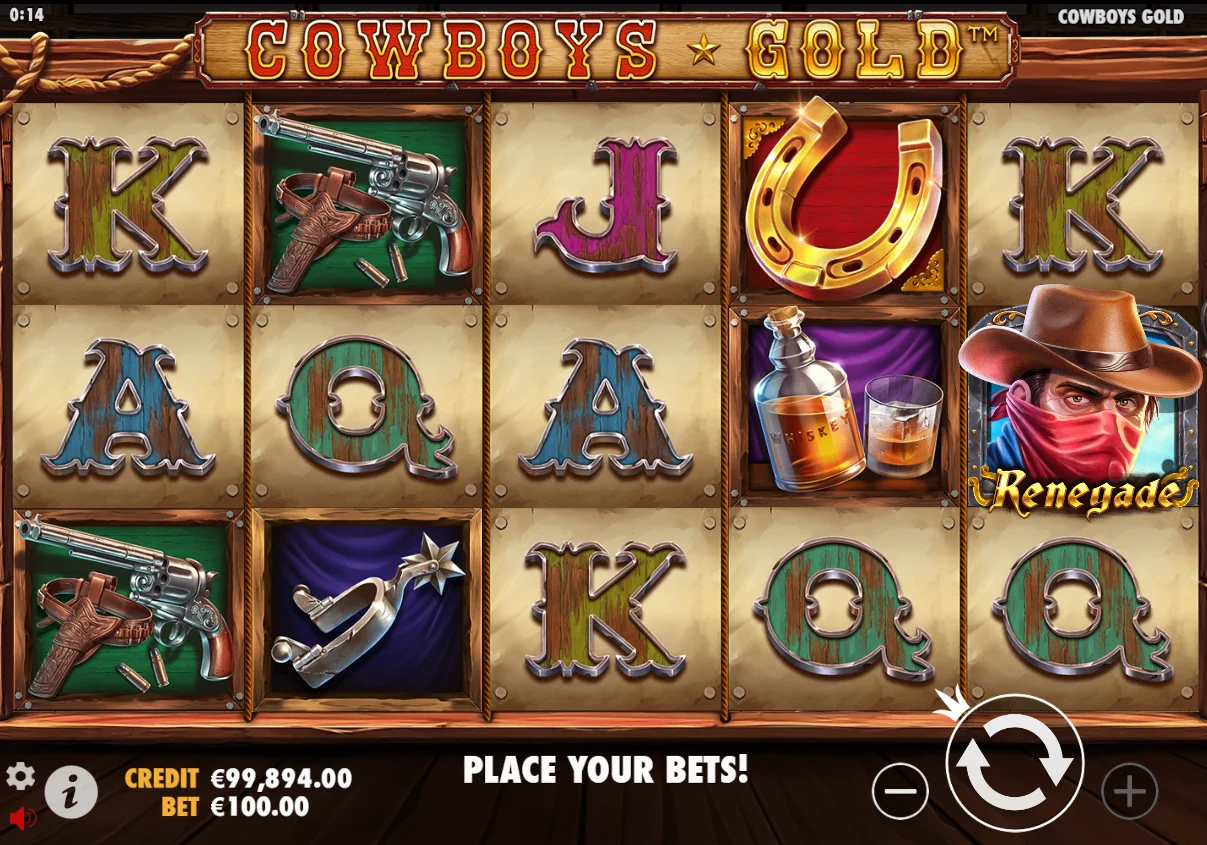 Cowboys Gold игровой аппарат